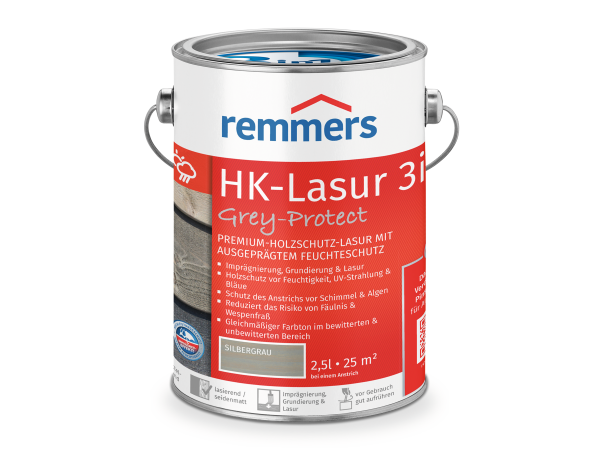 Remmers Aqua HK-Lasur 3in1 Grey Protect