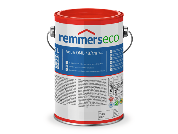 Remmers Aqua OML-48/tm-Öl-Mittelschicht-Lasur [eco]