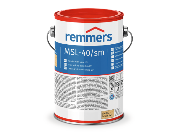 Remmers MSL-40/sm-Mittelschicht-Lasur UV+
