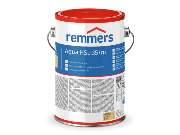 Remmers Aqua HSL-35/m-Profi-Holzschutz-Lasur 3in1 farblos 20 l