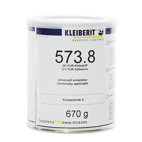KLEIBERIT 2K-PUR-System - kraftschlüssige Verbindungen von Metallen, Beton und vielen Kunststoffen, 573.8