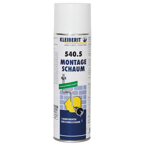 KLEIBERIT 1K-PUR-Schaum, zum Füllen, Isolieren und Abdichten, 540.5