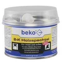 Beko 2-K Holzspachtel 1 kg ähnlich eiche, inkl....