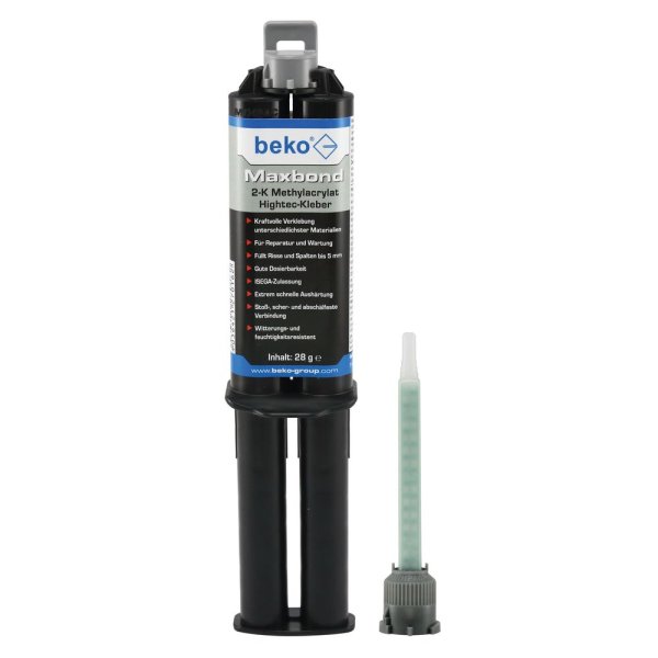 Beko Maxbond 2-K Hightec-Kleber 28 g, inkl. 3 Zwangsm.