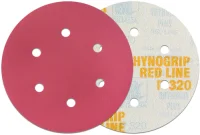 INDASA-RHYNOGRIP Red Line SCHEIBEN D150 8H+1H P040