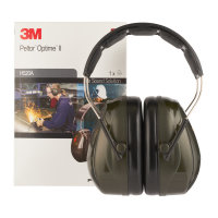 3M™ PELTOR™ Optime™ II Kapselgehörschützer, grün, Kopfbügel, H520A-407-GQ